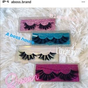 Quality lashes and lipgloss